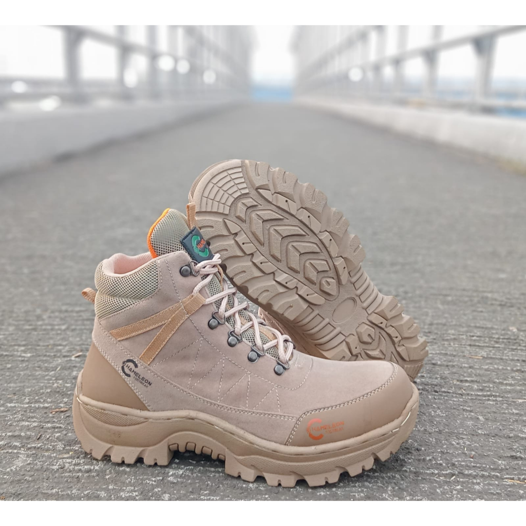 Sepatu Safety Boats Pria Haiking Adventure Ujung Besi