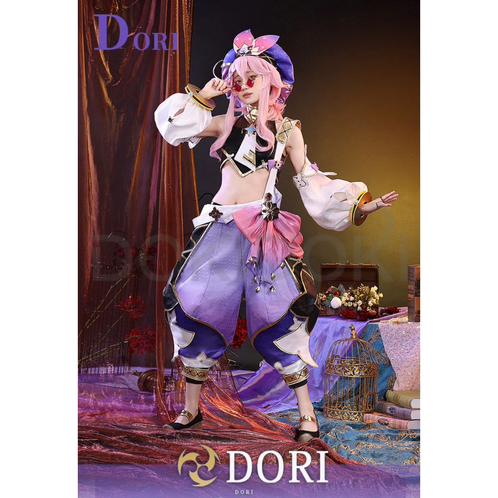 Dori Cosplay Game Genshin Impact Cosplay Costume  Dori Genshin Impact Cosplay Costume Sumeru
