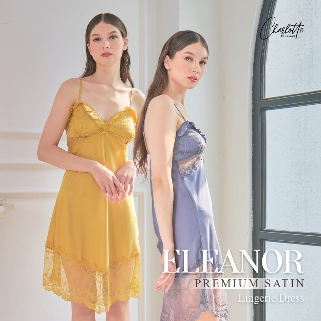 CHARLOTTE  - Eleanor set lingerie dress sexy seserahan premium