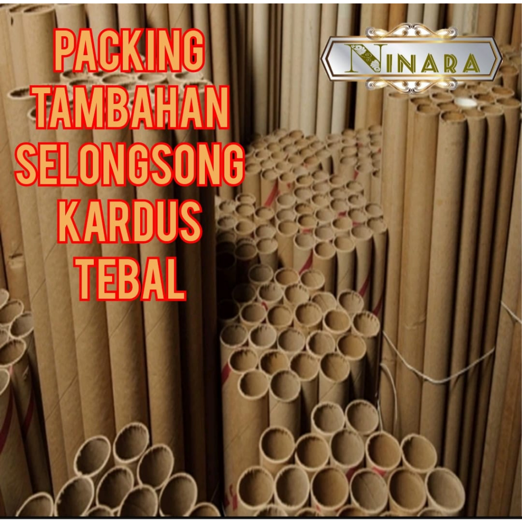 

packing extra / tambahan selongsong kardus