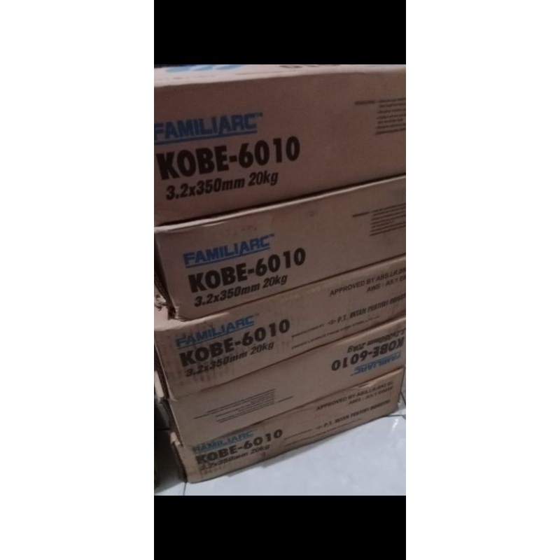KAWAT LAS Familiarc KOBE-6010 AWS E6010 Size.3.2MM