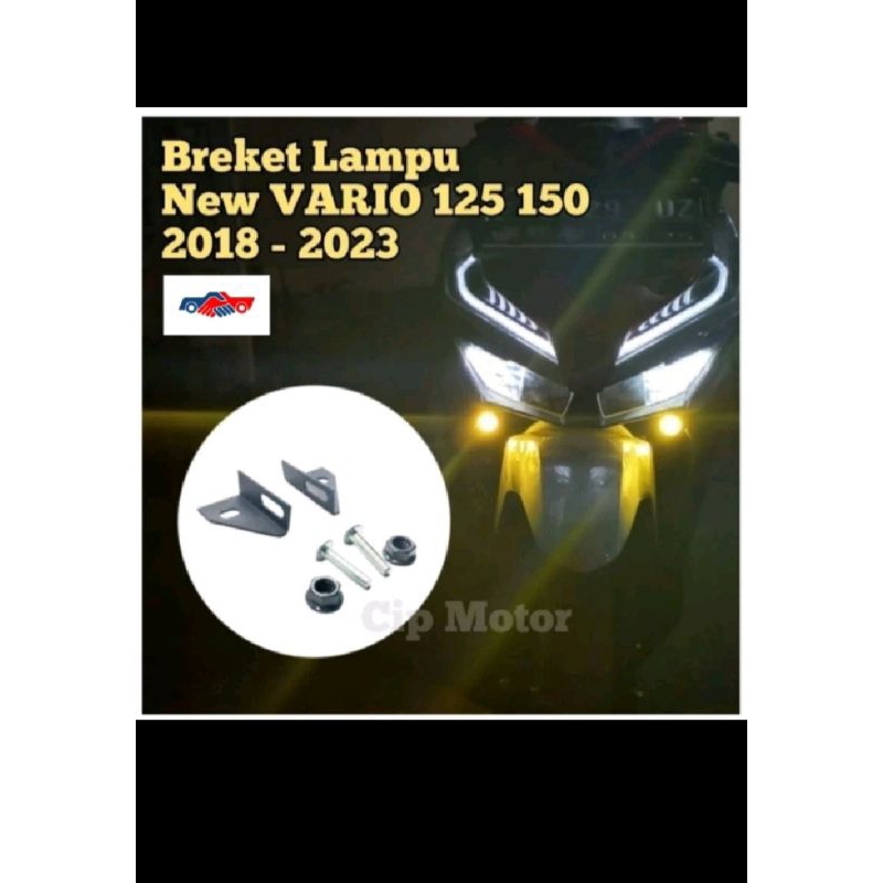 Breket Dudukan Lampu Tembak D2 Laser New Vario 125 150 New Vario 160 Vario Bohlam