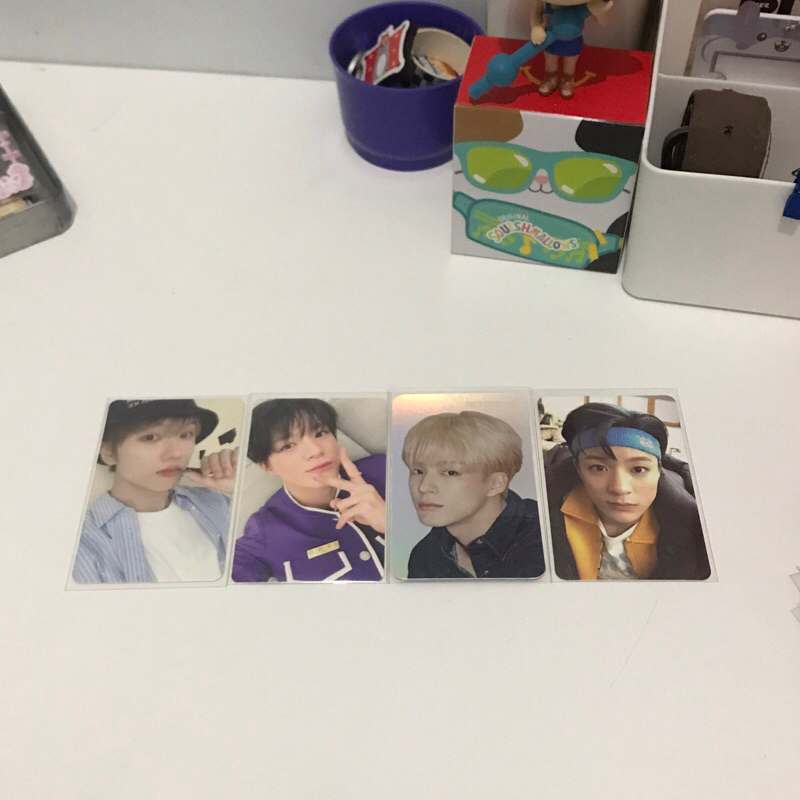 photocard jisung jeno beatbox weboom holo season greetings my first and last mfal