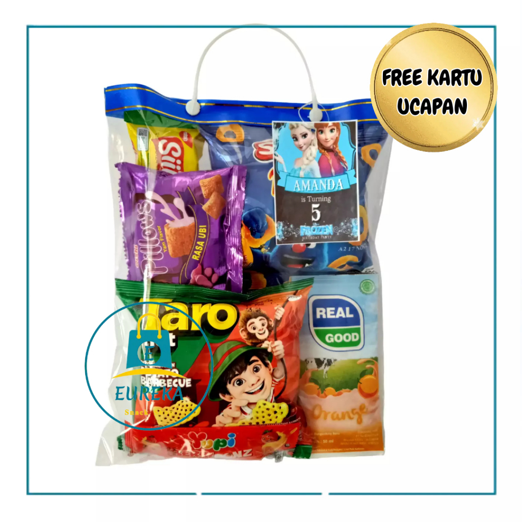 

Paket Snack Ulang Tahun Anak (Paket 2) / Paket Parcel Ulang Tahun Anak / Paket Bingkisan Ulang Tahun Anak / Paket Hampers Ulang Tahun Anak / Snack Ultah Anak / Parcel Ultah Anak / Bingkisan Ultah Anak / Hampers Ultah Anak