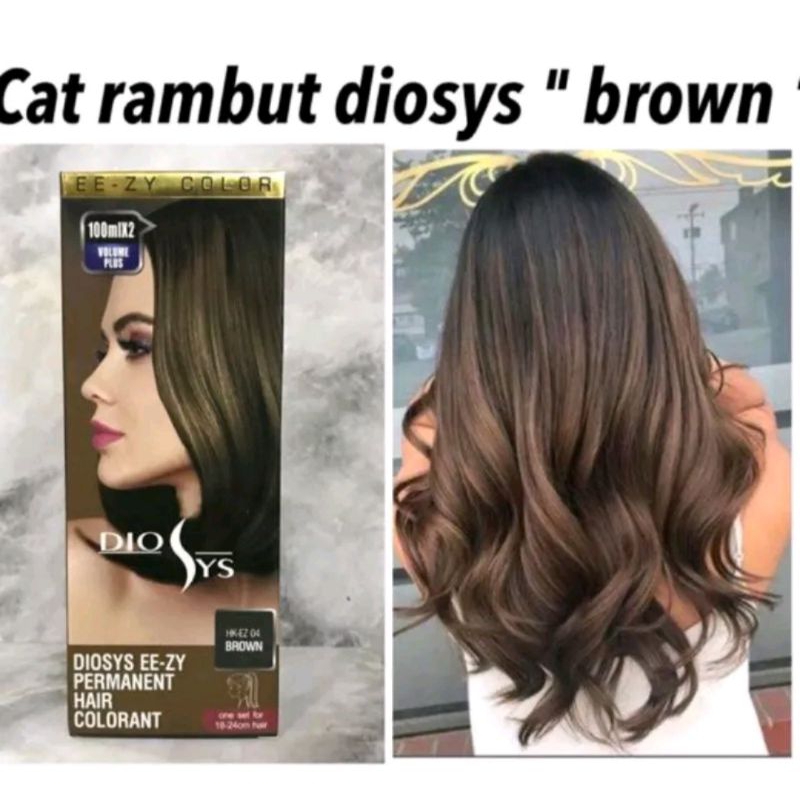 DIOSYS COLOR Hair Colorant Brown / Cat Rambut 100 ML