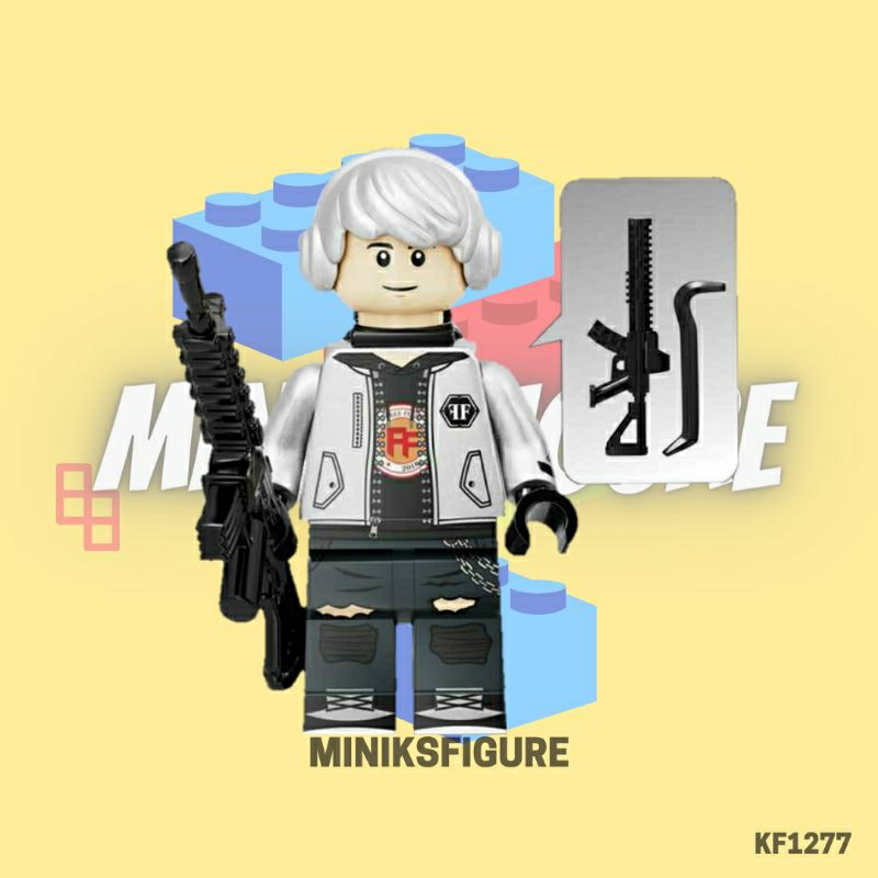 Mainan Balok Susun Minifigure Maxim | Game Free Fire | FF
