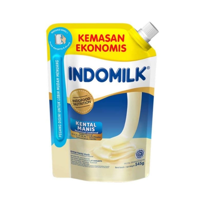 

INDOMILK KKM Vanilla, Swiss Choco Pouch 545g