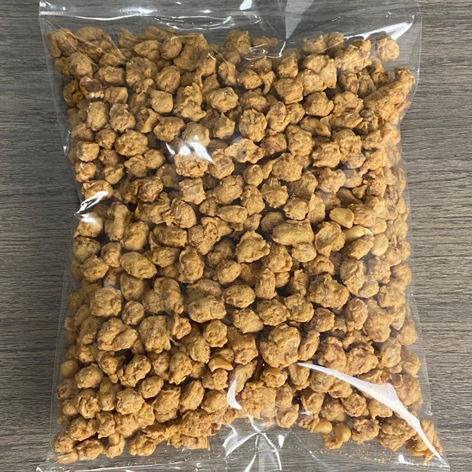 

Snack Cemilan Kering Kacang Tepung Telur Medan Pak 500 Gram Gurih Kiloan