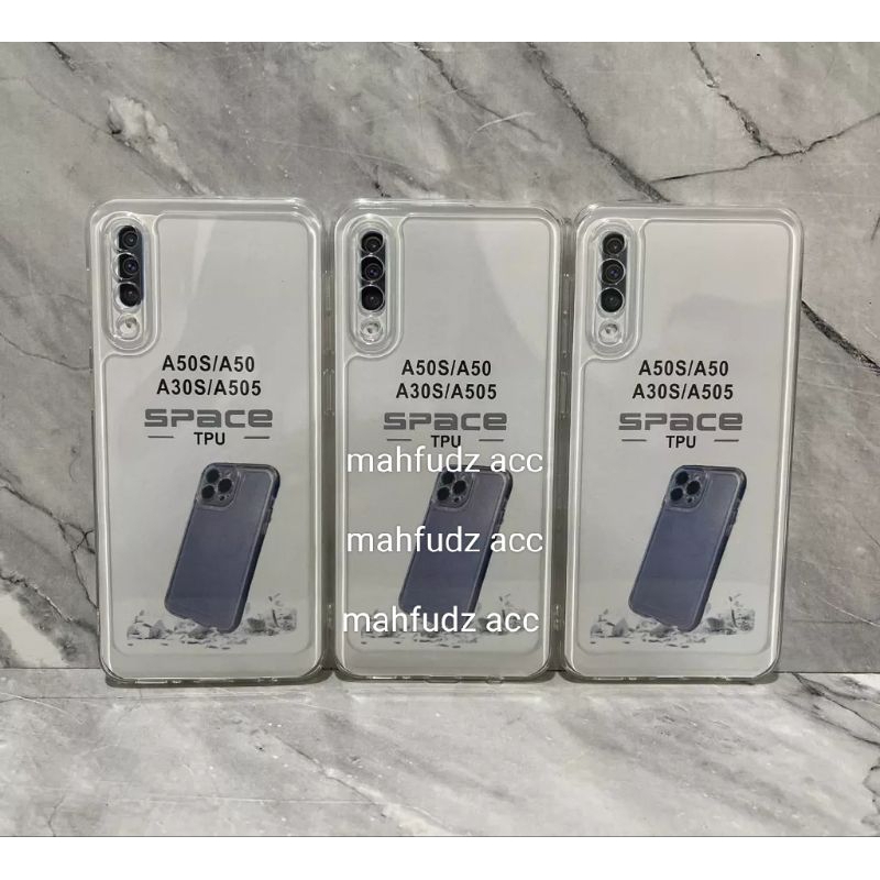 SLICON/CASE BENING CLEAR SAMSUNG A50/A50S/A30S CASE PELINDUNG CAMERA