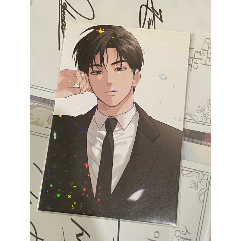 [BOOKED] POSITIVELY YOURS MANHWA DOOJOON POSTCARD OFFICIAL MANHWA KAKAOWEBTOON MERCH MANHWA