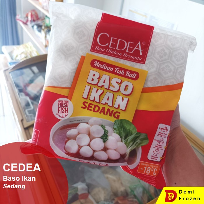 

Cedea Baso Bakso Ikan sedang 500gr