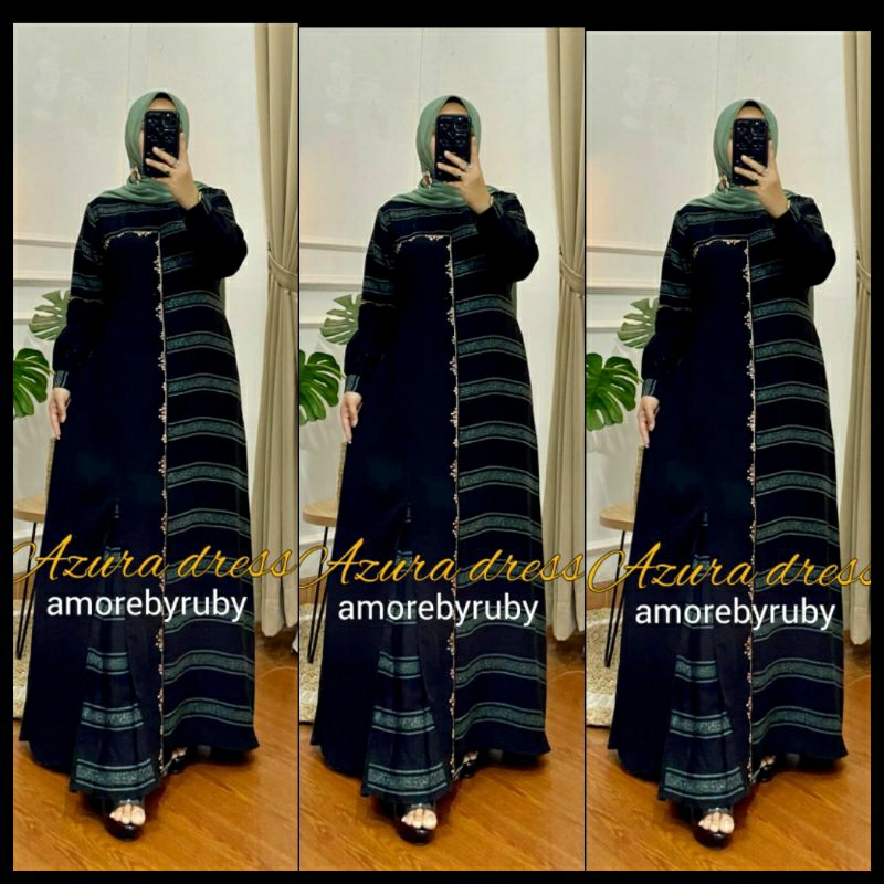 GAMIS AZURA DRES/ORIGINAL AMORE BY RUBY