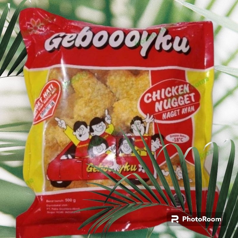 

RN_Frozen - GEBOOYKU Nugget Ayam / Chiken-Nugget Reguler. Berat Isi 500 Gram. Ready...