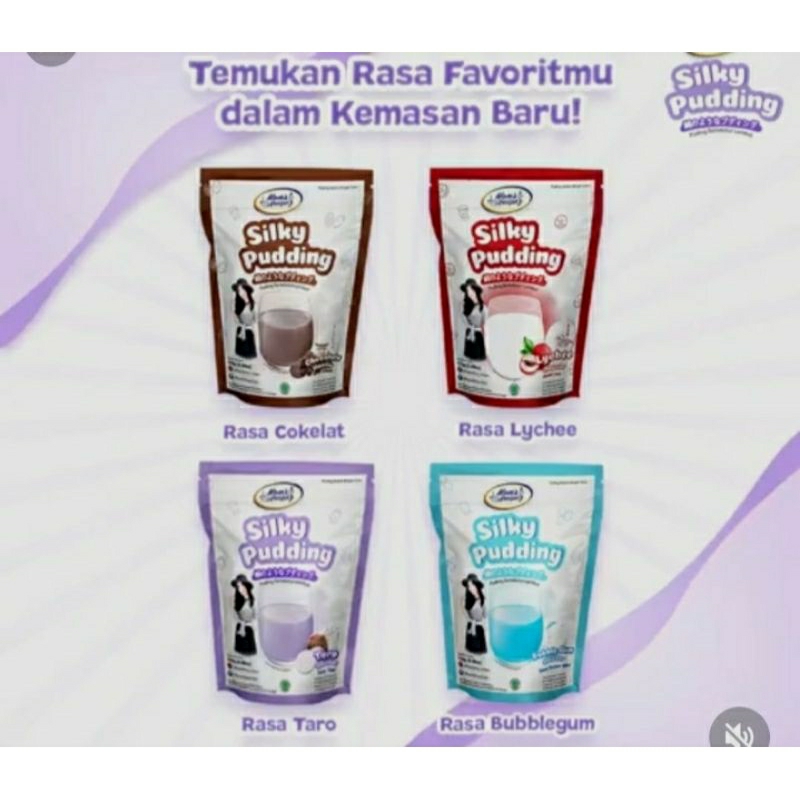 

PUDDING SILKY POUCH 110gram / silky pudding