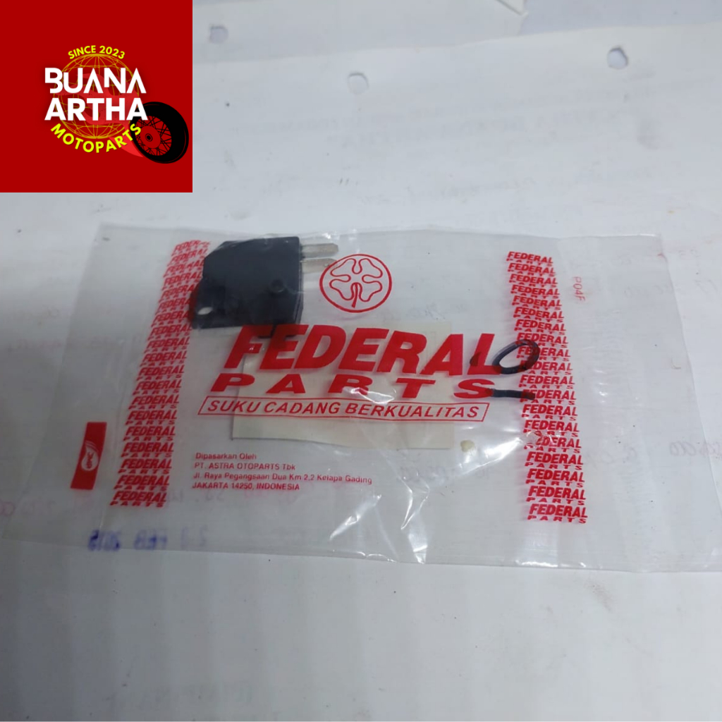 Switch rem depan supra,supra x125,supra x,Beat karbu,Beat Fi,Vario,Vario Fi Asli Federal