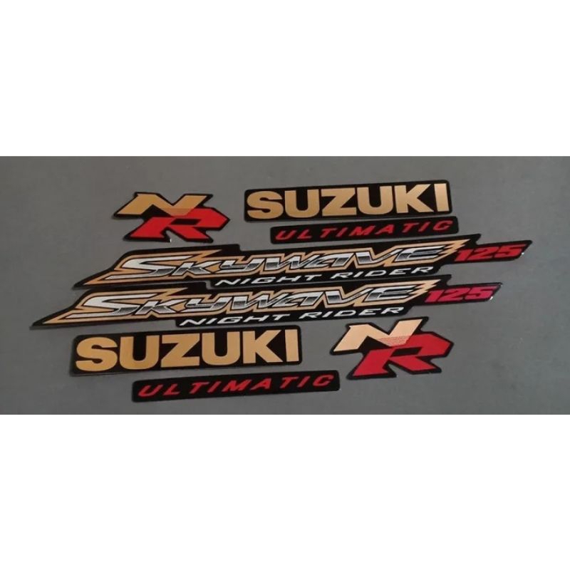 Striping Original Suzuki Skywave 125
