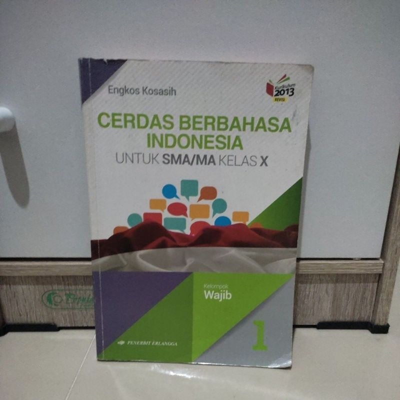 

PRELOVED BUKU BAHASA INDONESIA KELAS 10