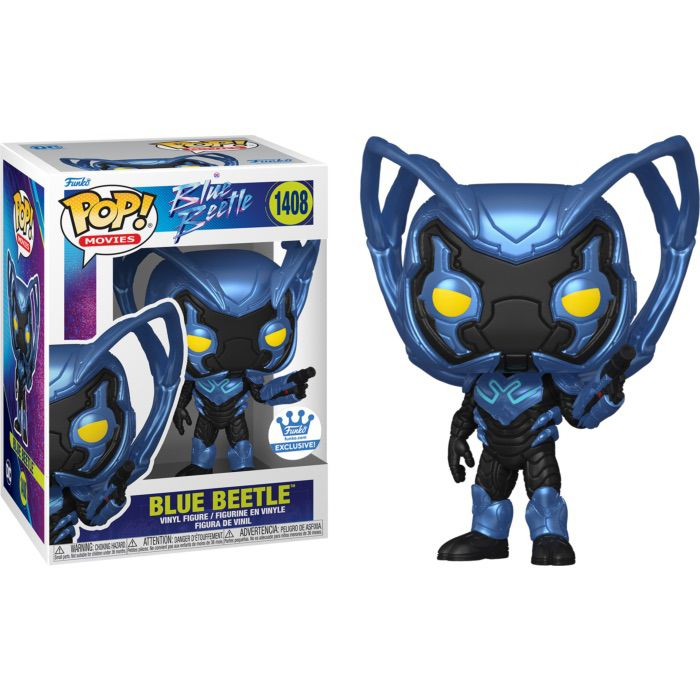 Funko Pop Original Exclusive to Funko Shop DC Movies - Blue Beetle - Blue Beetle