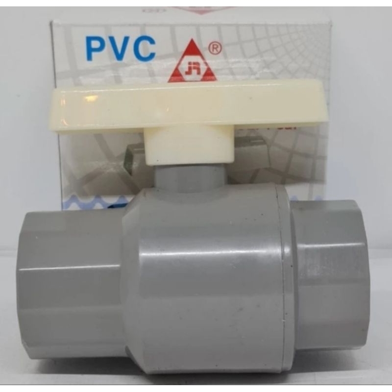 Stop kran pvc 2" / stopkran 2 inch pvc / ball valve 2" pvc / ball valve 2 inch pipa pvc
