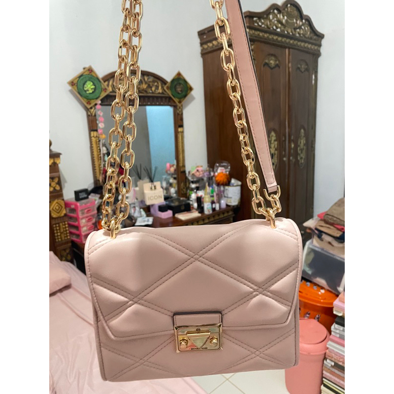 prelove tas michael kors pink . ori 100%