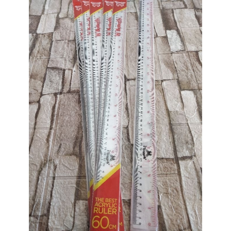 

Penggaris Butterfly 60 cm