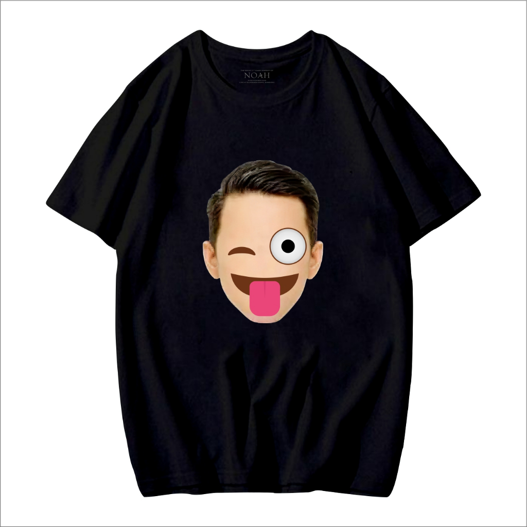 Morning - Kaos Emoticon Ariel Noah lidah