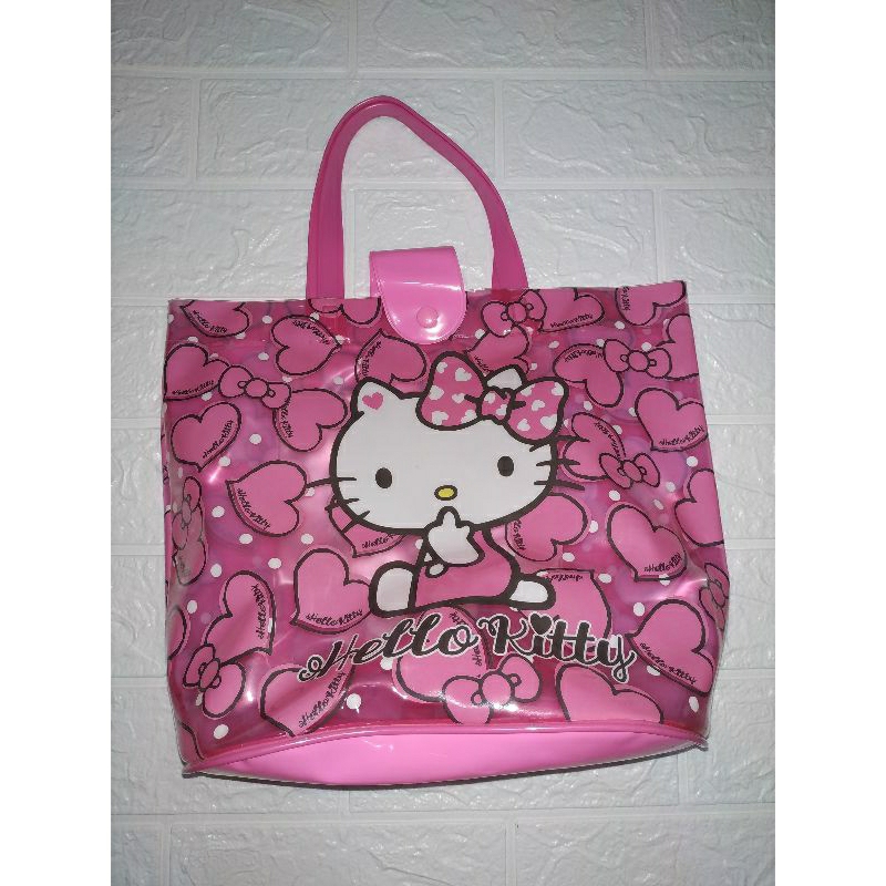 Preloved Tas Tangan Hello Kitty Original