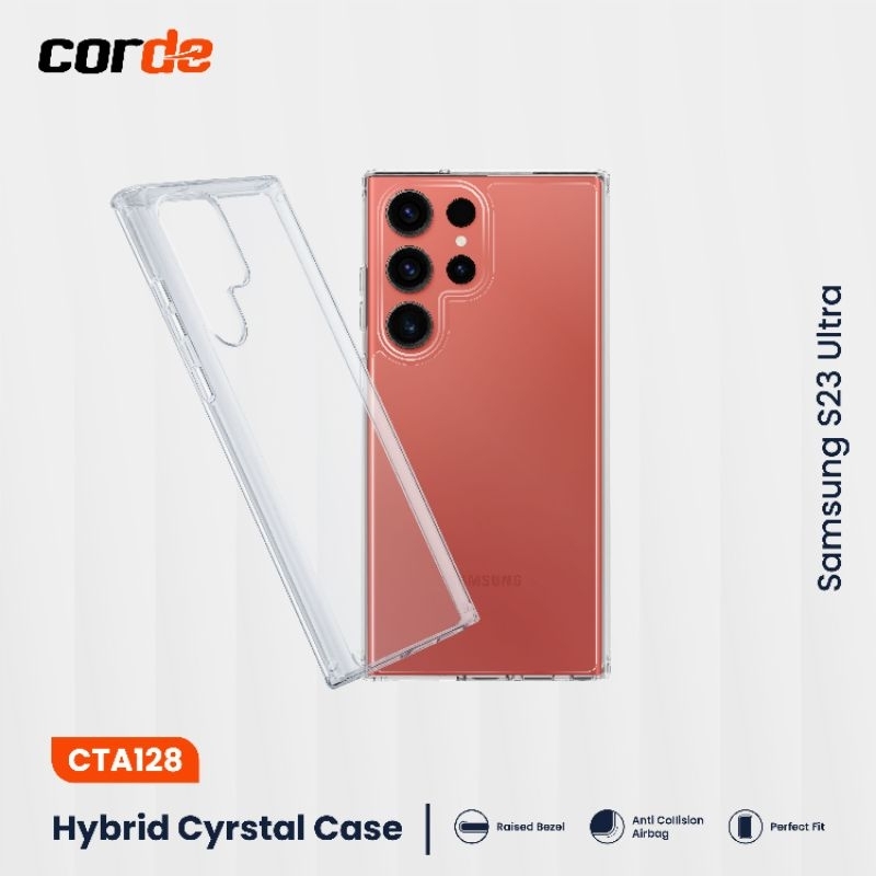 Corde Hybrid Crystal Clear Case Samsung Galaxy S23 Series