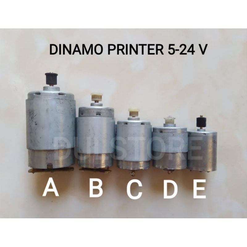 Dinamo printer copotan