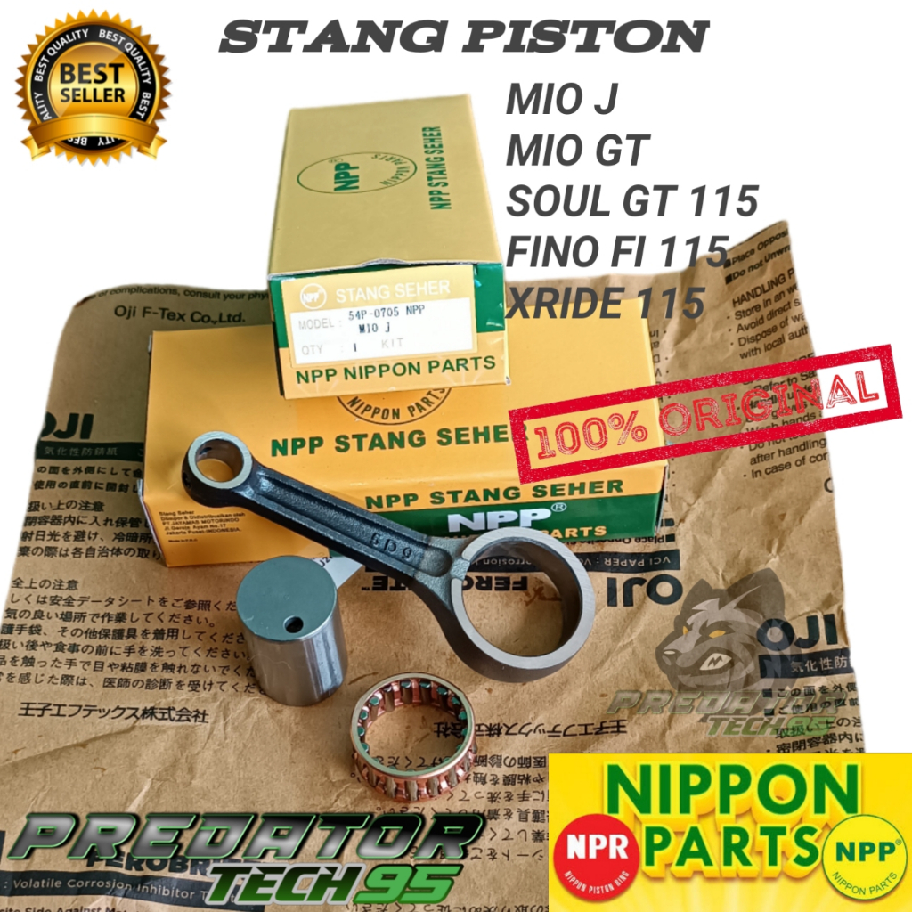Stang seher stang piston Conrod NPP Yamaha Mio J GT Soul GT 115 Fino Fi Xride High Quality