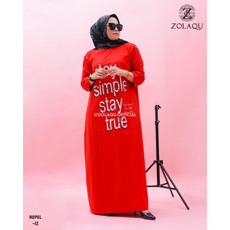 gamis zolaqu full combed 20s