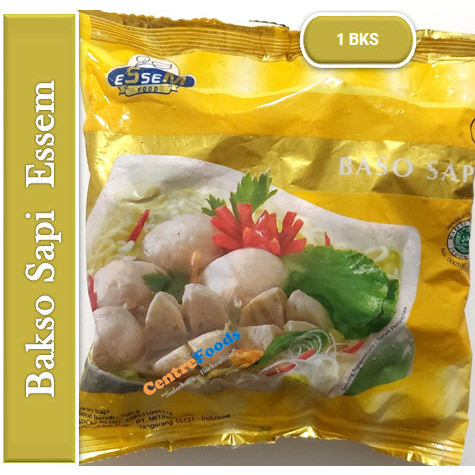 

Bakso Sapi - Baso Sapi eSseM Kuning | Isi 50 Pcs [ Harga Per BKS ]