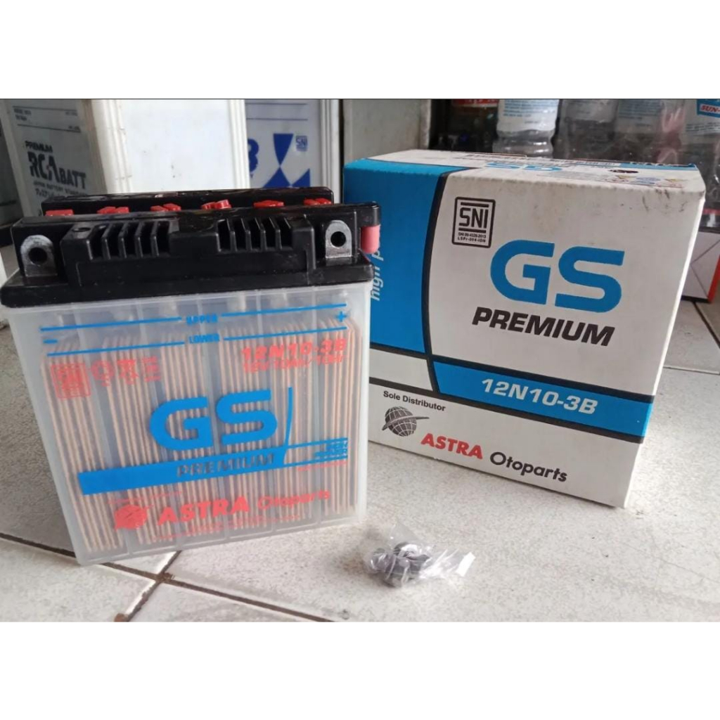 AKI GS ASTRA VESPA 12V 10AH THUNDER 250/ VESPA EXCEL/NEW PX150