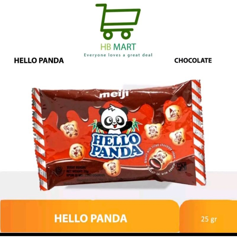 

0MEIJI HELLO PANDA BISCUITS WITH CHOCOLATE CREAM 25GR