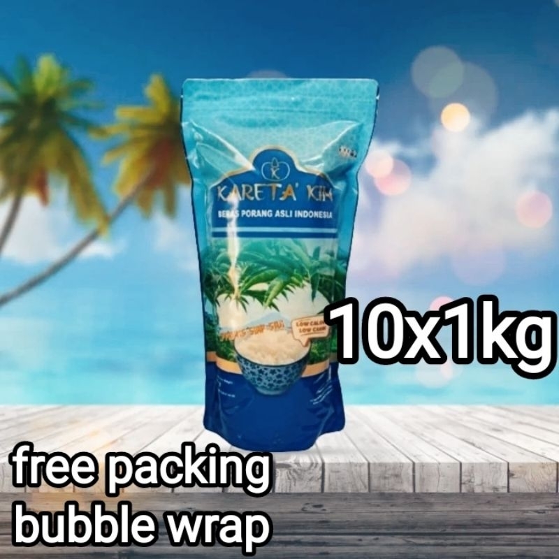 

KARETA' KIN Beras Porang 10 x1KG Shirataki/Konjac Rice