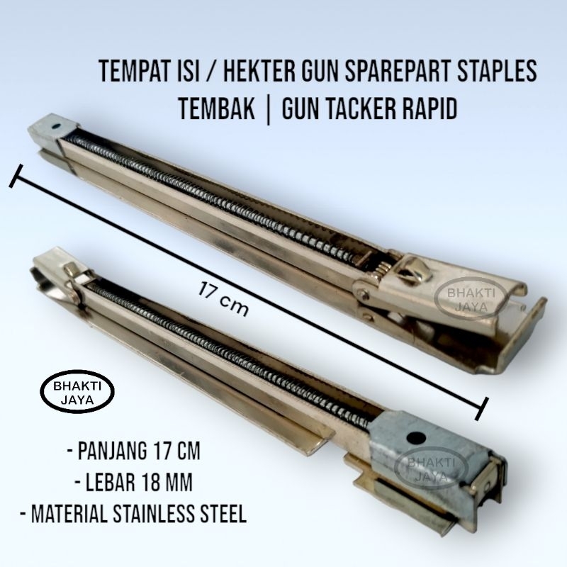 

Tempat isi / Hekter Gun Sparepart Staples Tembak | Gun Tacker Rapid | R23