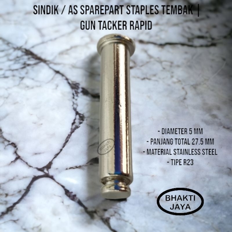 

Sindik / AS Sparepart Staples Tembak | Gun Tacker Rapid | R23 | ⌀5 mm