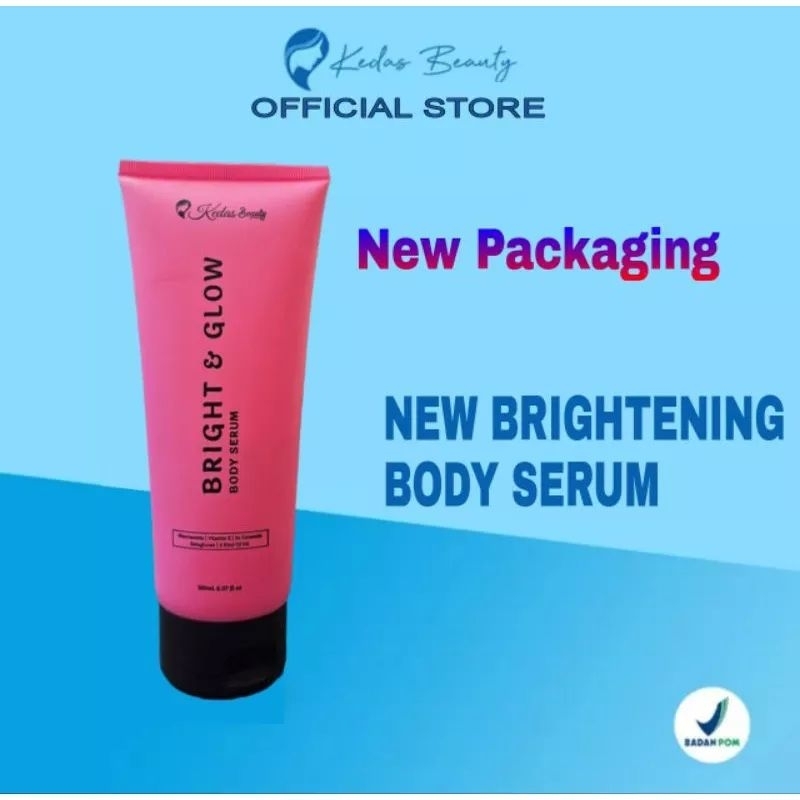KEDAS BEAUTY BRIGHTENING BODY SERUM 100% ORIGINAL By Kedas Beauty Palu