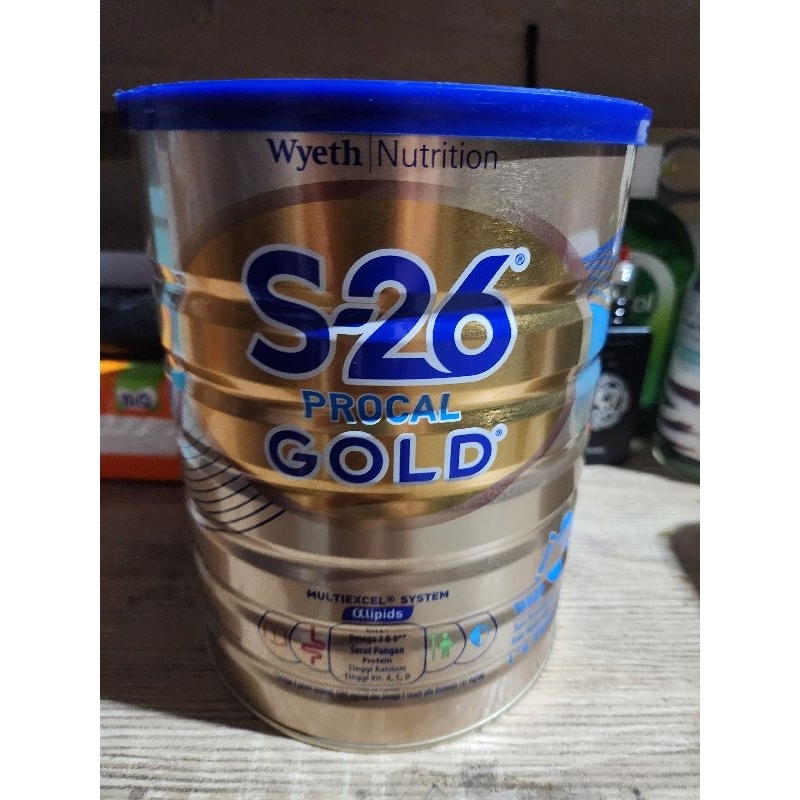 Susu S26 Procal Gold Tahap 3 rasa Vanila 1,6kg