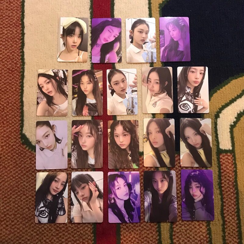 newjeans weverse & bunny beach bag album get up 2nd EP photocard minji hanni danielle haerin hyein n
