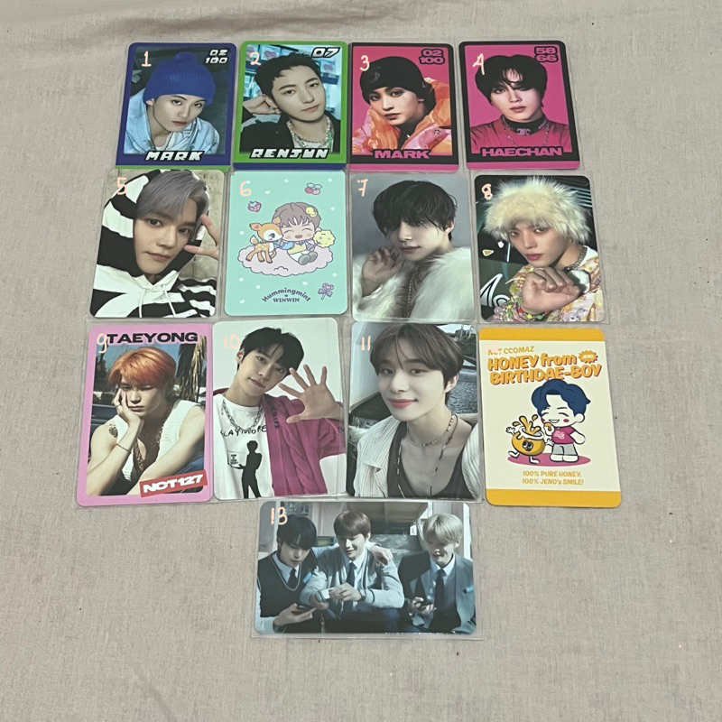 [NCT] NCT 127 | NCT DREAM - Trading Card Photocard - Glitch Mode | Beatbox | 2 Baddies | Ay-Yo | Mar