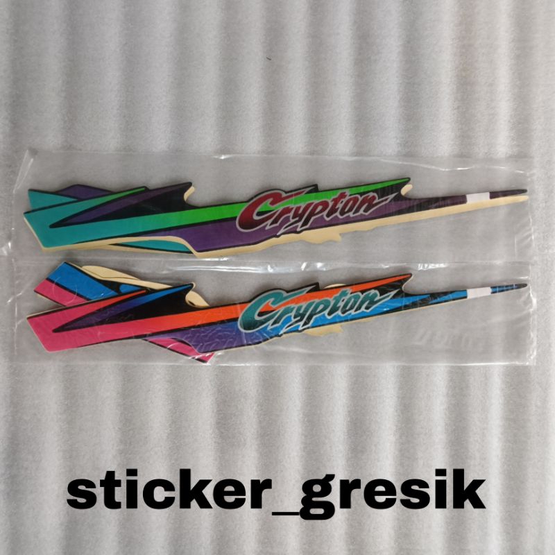 striping sticker crypton 1998
