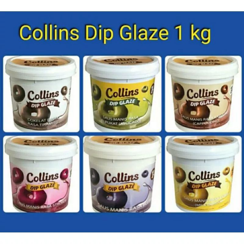

Collins dip glaze 1kg