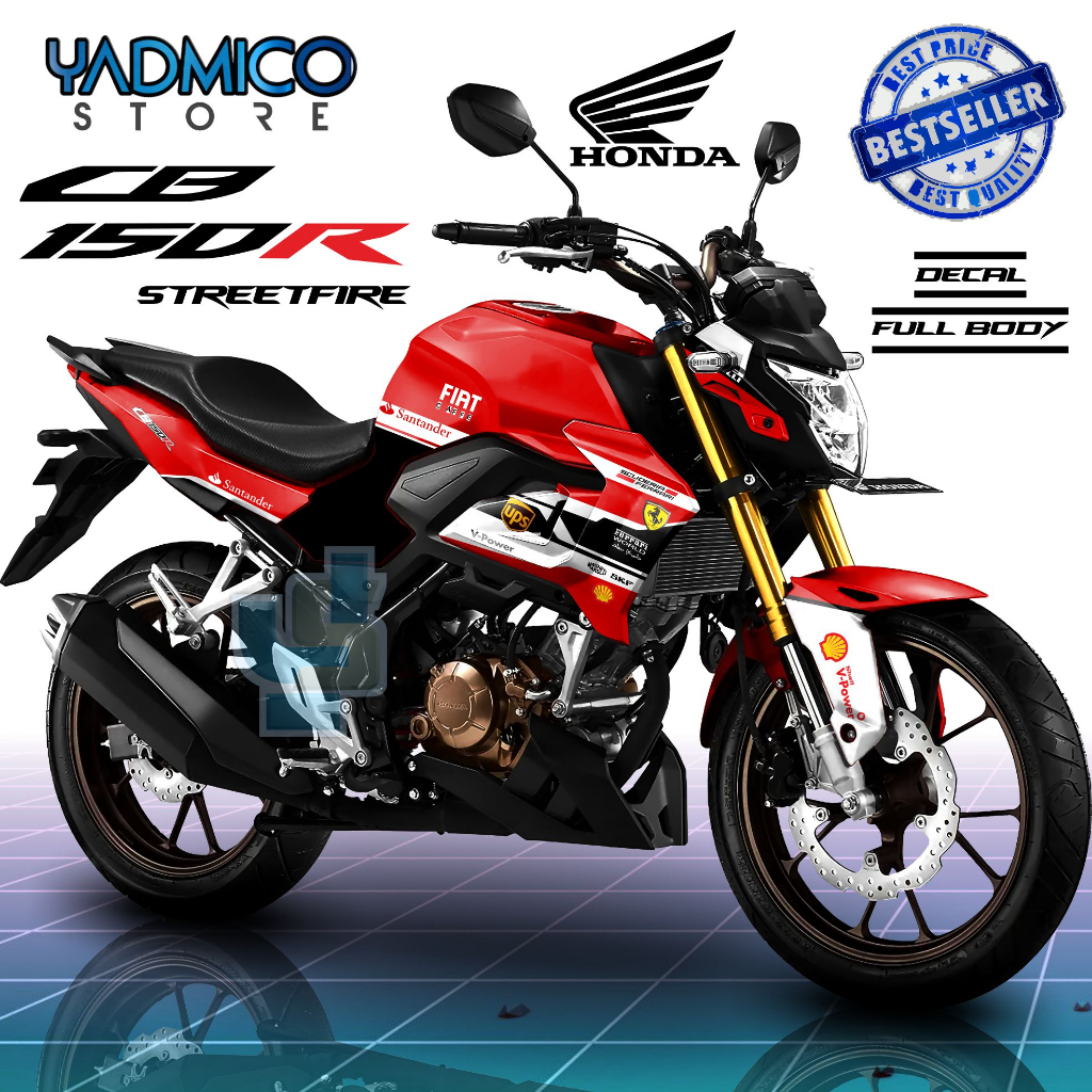 Decal CB 150R 2021 Full Body - Stiker Motor CB150R 2021 Full Body - Dekal CB 150 R 2021 Full Body - 