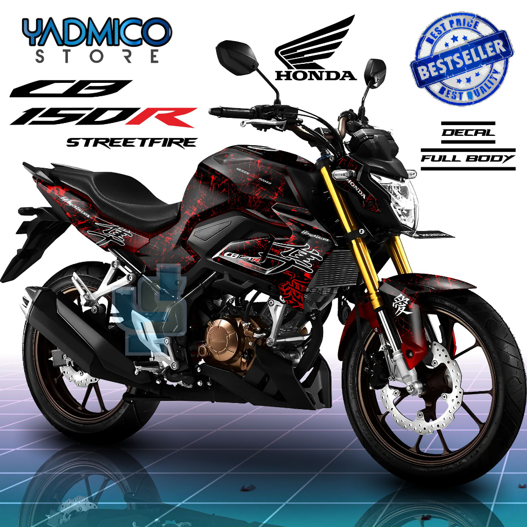 Decal CB 150R 2021 Full Body - Stiker Motor CB150R 2021 Full Body - Dekal CB 150 R 2021 Full Body - 