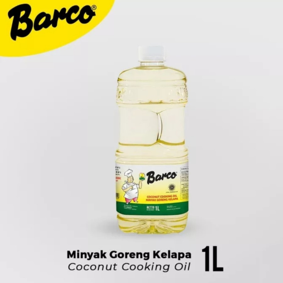 

Barco Minyak Goreng Kelapa Botol 1 Liter