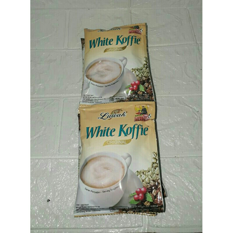 

[omuget152] Ecer/Renceng - Luwak White Koffie Original, 20gr