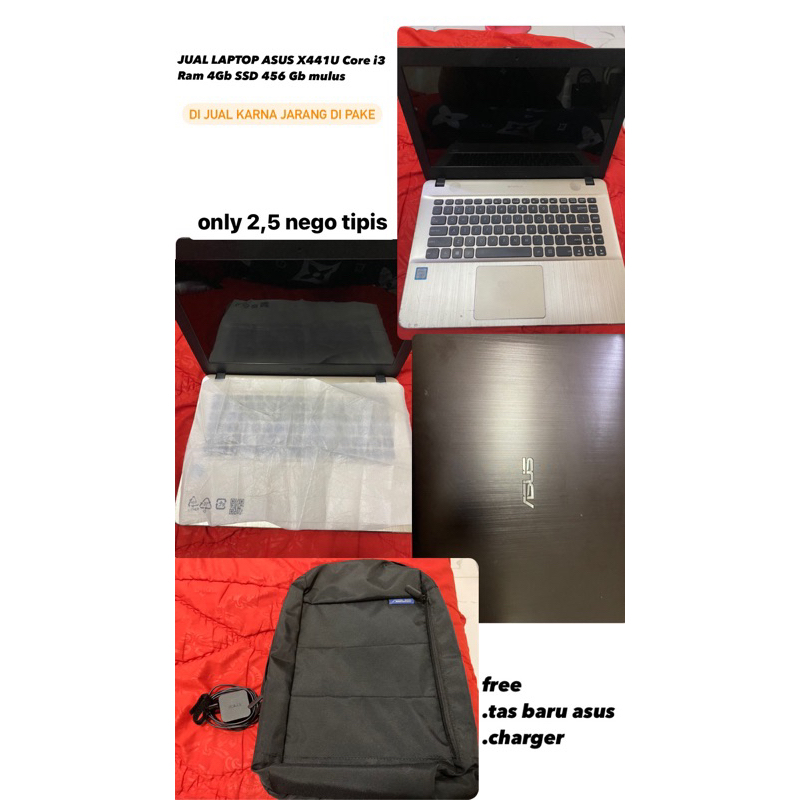 LAPTOP ASUS X441U Core i3