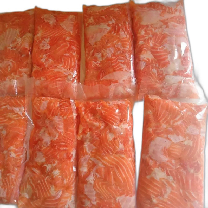 

Tetelan Salmon (Salmon Scrape) - Tanpa Tulang dan Kulit - 500gr