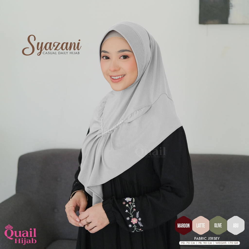 Quail Hijab - SYAZANI DAILY HIJAB ORI QUAIL